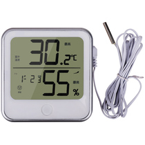 Deli 8959 Electronic Thermohygrometer Home Indoor Alarm Clock Hygrometer Office Electronic Thermometer