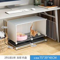 Cat cage Home villa Small indoor cat house Clearance with toilet Separate cat house Kitten cat nest Cat supplies