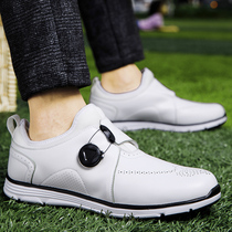 Golf shoes mens summer breathable rotating buckle belt nail-free professional GOLF shoes Non-slip shock absorption sneakers