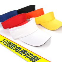 Baseball cap custom empty top sunshade men's and women's travel sun cap advertising cap custom logo printing