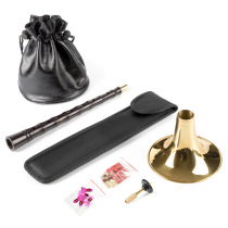 Suona C tune red sandalwood suona with Reed sentry c paint gold bowl gilded core with bowl bag XS5074