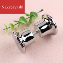Bathroom shower room Copper handle Glass door small pumping hand Bathroom hardware accessories Glass cabinet door handle