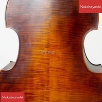 1 Pattern big bass double bass cello Handmade tiger pattern big bass cello bass for children and adults to play