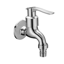 Quick Open crown handle copper mouth faucet single cold washing machine faucet mop pool into wall faucet