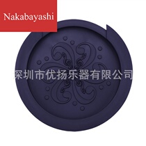 Black coffee folk classical guitar 41 42 inch large hole cover anti-whistling silicone mute silencer