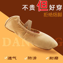 Soft-soled dance shoes womens cat claw childrens ballet practice Shoes summer girls Chinese dance camel dance special adult