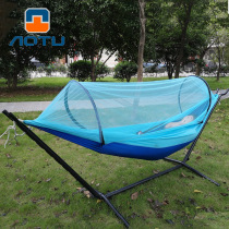 Outdoor hammock gravity bracket swing bed frame camping multifunctional iron frame cross-border at6754