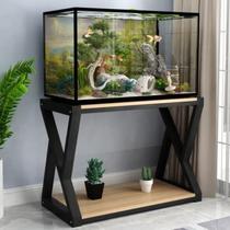 Fish tank base bottom cabinet load-bearing fish tank rack table simple cabinet Integrated Household table bracket aquarium floor cabinet