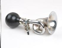 Cycling decoration Super sound retro motorcyclist Press hand pinch air horn hand press manual horn hand press press type