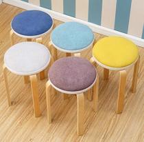 Princess Dunhuang stool chair bullet table single child piano solid wood piano stool guzheng round stool adult stool