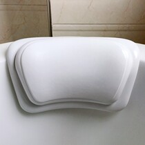 No installation of home bathroom bath tub special cushion pillow tub non-slip high elastic neck guard pillow back cushion