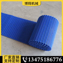 Direct supply plastic mesh belt corrosion-resistant assembly line fruit and vegetable cleaning conveyor belt non-standard custom pp plastic conveyor belt