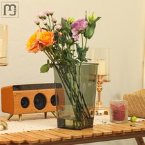 Wakeup Bucket Home Acrylic Transparent Large Flowers Florist Exclusive Deep Water Nuragia Flower Flower Arrangement Floral Tube Plastic
