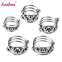 5 Size Stainless Steel Thick Metal Cock Ring Penis Ring