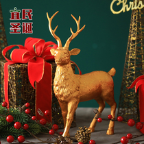 2020 New Christmas Deer Desktop Ornaments Simple and Simple Decoration Christmas Tree Beauty Ornaments Pendant