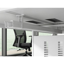 Desk under the desk wiring box ABS flame retardant line line desk bottom box with five-hole socket wire storage box