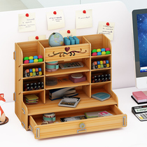 Desktop containing box multifunction office personality creative pen holder sundries finishing hanging wall type desk object hanging rack