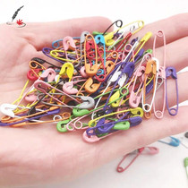 100 box color pin size safety pin fixed clothes sweater pin pin small clip