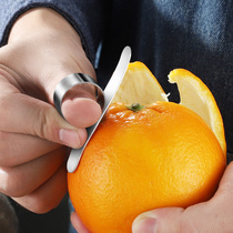 Stainless steel orange opener orange peeler dragon fruit mangosteen passion fruit grapefruit Grapefruit peeling grapefruit knife