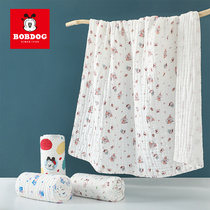 Babu bean baby bath towel cotton children's gauze bath towel super soft absorbent newborn baby bath towel blanket