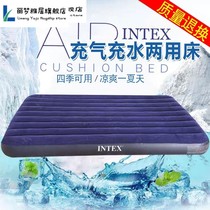  Summer cooling household water-filled mattress ice pad single double plus inflatable bed Fun student flushing gas pad bed