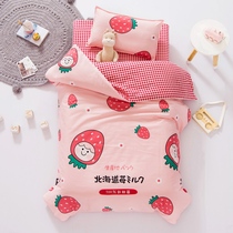 Childrens kindergarten nap special quilt children enter the park to prepare bedding Spring and autumn thickened baby baby cover blanket
