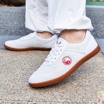  Tai chi shoes womens spring and summer beef tendon bottom martial arts shoes leather mens Tai Chi training shoes training shoes Tai Chi sports shoes