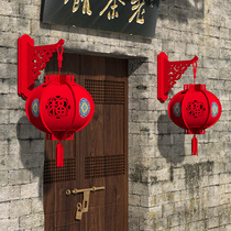 2022 Year of the Tiger New Year decoration red lantern balcony a pair of Spring Festival ornaments home outdoor door