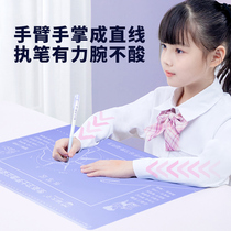 Learning desktop pad primary school students use homework first and second grade writing pad to write learning desk pad desk desk desk test board painting art drawing soft rubber pad guide writing mat