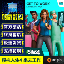 PC Sims 4 Get to Work Get to Work Information sheet Origin official website CKEY activation code