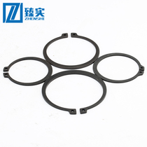 5-200 GB894 shaft card national standard 65 manganese outer card shaft with elastic retaining ring snap ring snap ring card slot card yellow sheet