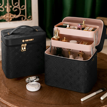 Cosmetic Bag large capacity female makeup storage box ins Wind large portable 2021 new super fire cosmetic case