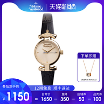  viviennewestwood Vivian watch female sub-dial temperament small and simple belt European and American watch
