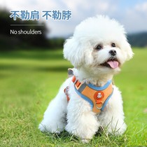 2022 BURST PET CHEST HARNESS SUEDE SUEDE CAT DOG HARNESS REFLECTIVE BREATHABLE DOG ROPE DOG TRACTION ROPE