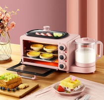 Toaster Mini breakfast machine All-in-one machine Three-in-one sandwich machine Multi-functional net red four-in-one home