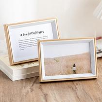 Simple creative picture frame 5 inches 6 inches 7 inches 8 inches 10 inches a4 photo frame table living room decoration wall frame