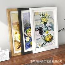 4 open 8k16k water powder painting frame hanging wall large size A3a4 drawing room watercolor photo frame fine art work sketching frame