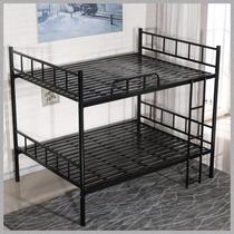 Bed rack iron bed and staffed dormitory bed 1 2 m double bed thick iron frame bed 1 5 m double bed hot