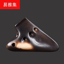 New products Three pipe pottery flute medium tone C AC Professional making beginner teaching Tao flute sending tutorial