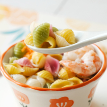 Pick up the taste of dad baby conch noodles without added noodles children crushed fruit and vegetable noodles to send infants and young children supplementary food spectrum