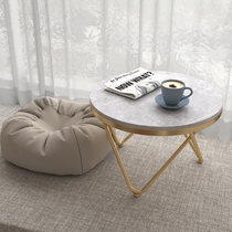 Nordic rock bay window small table modern simple window sill coffee table light luxury tatami round notebook small desk