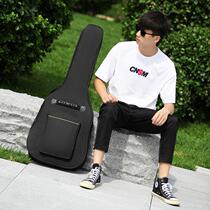 38 39 40 41 inch folk acoustic guitar bag shoulder padded waterproof guitar backpack guitar bag with cotton sleeve