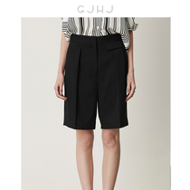 gjhj first word-of-mouth high-end fine craftsmanship slimming waist-hip Bermuda shorts