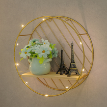 Kindergarten ring creative material Nordic Wrought iron pendant Air hanging hanging corridor wall decoration Background wall creative