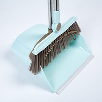 New rotary broom windproof dustpan set Broom bucket Plastic sweeping broom set Sweeping cover sweep