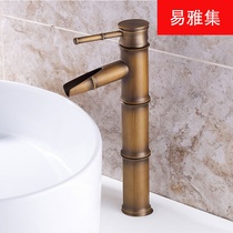 Retro slub basin faucet Hot and cold wash basin faucet Kitchen faucet Bathroom basin faucet
