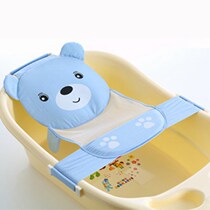 Baby bath bed Universal suspension Ridge bath net bath net bag baby tub net rest cushion sponge lying mat