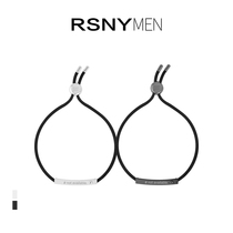 RSNY MEN couple bracelet men and women niche design tide simple braided hand rope Valentines Day to send a pair of girlfriends