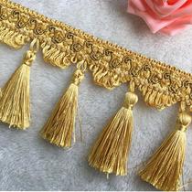 Curtain lace decoration ear bottom side stitching accessories handmade bedside tablecloth home bedroom curtain cloth