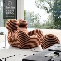 BB Single - chair Mommys arms single - person sofa chair stereotyped sponge casual net red cloth soft lazy sofa